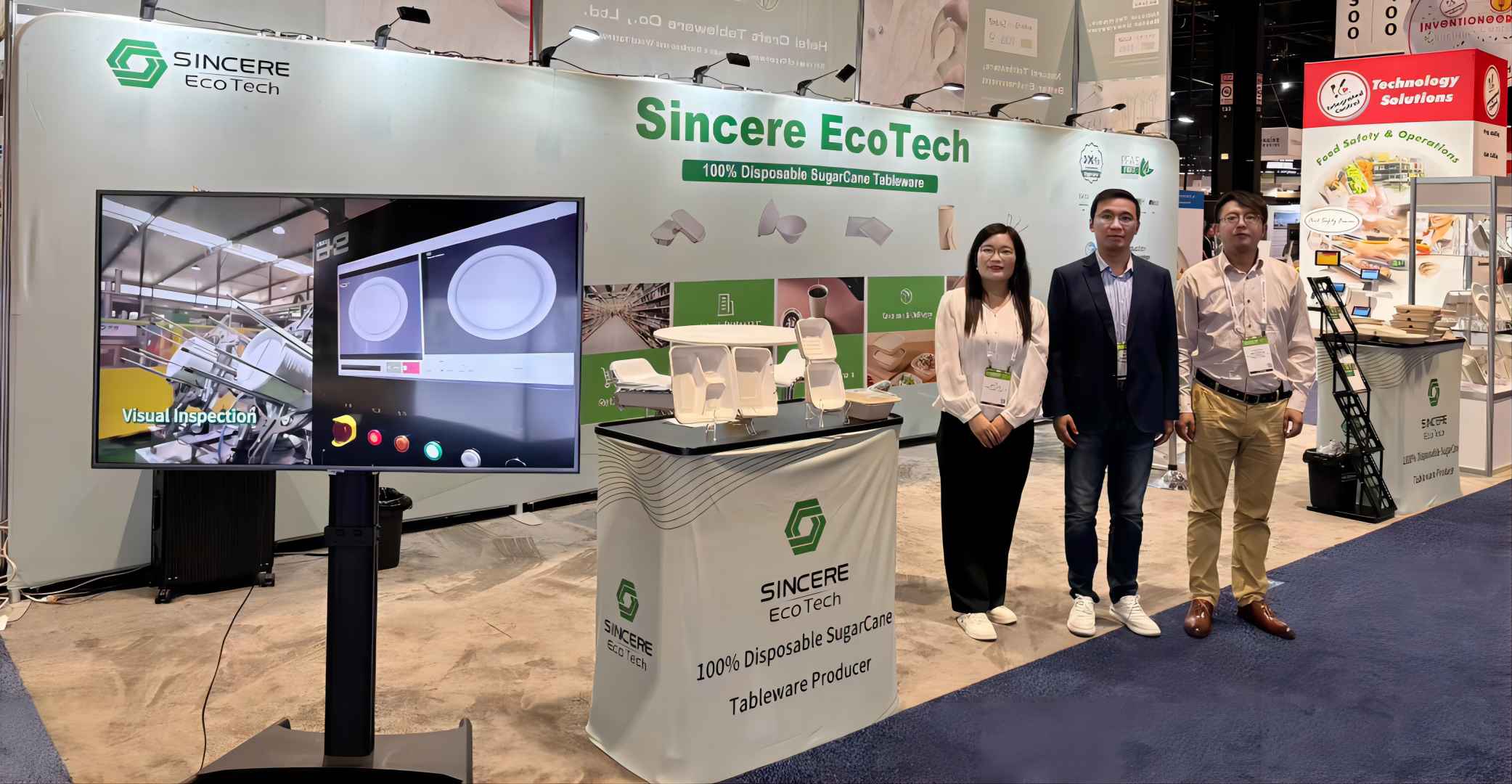 Sincere EcoTech vuelve a aterrizar en el Salón de la Asociación Nacional de Restaurantes