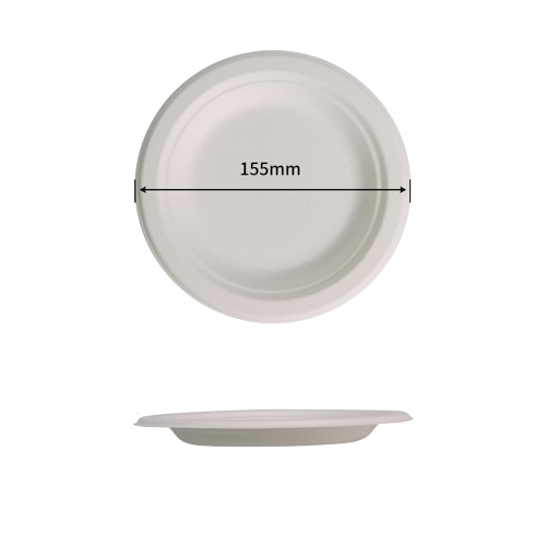 Eco-friendly Party Plates 6-inch Cake Round Plate Biodegradable Tableware Manufacturer - SINCERE