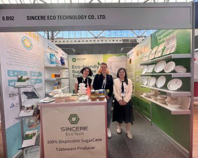 La empresa Sincere Eco Technology participa en la feria PLMA en los Países Bajos